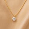 Radiant Solitaire Necklace