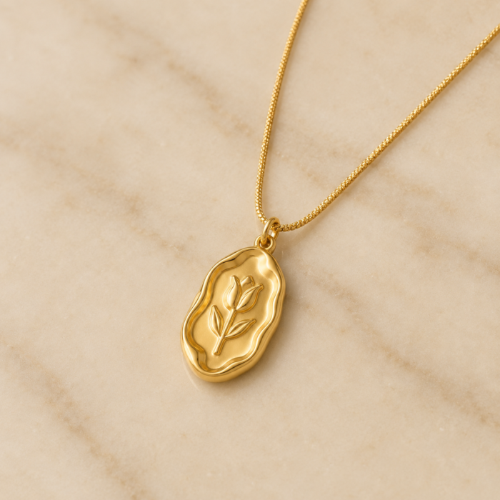 Dainty Tulip Pendant
