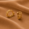 Petite Gold Huggies