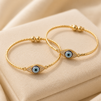 Evil Eye Bangles (Pair)